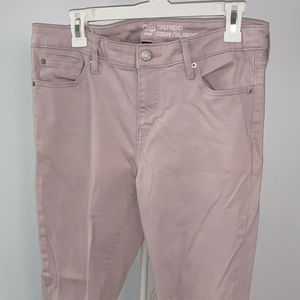 Lavender Girlfriend Jeans